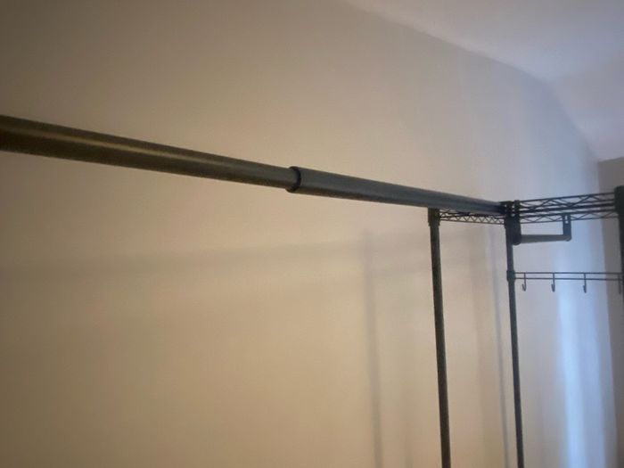 Expandable Heavy Duty Metal Closet Rack