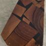 Vintage Mid Century Modern Wood Cocktail / Hors de ouevres PIcks and Holder Image 3