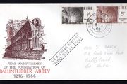 1966 Ireland Ballintubber Abbey Commemorative Stamps Illustrated First Day Cover (FDC)