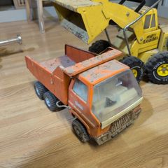 Rare Vintage 1970s Rico Espana Super Sanson Pressed Steel Dump Truck