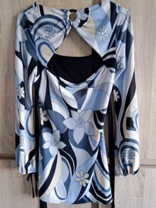Mini dress/ tunic size fits Xs s small m cotton club