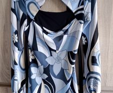 Mini dress/ tunic size fits Xs s small m cotton club