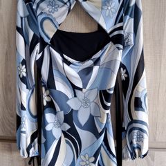 Mini dress/ tunic size fits Xs s small m cotton club