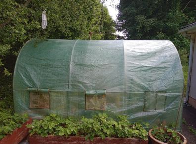 Foil Garden Tunnel