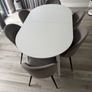 Dinning table with chairs extendable Image 2