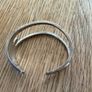 silver bangle Image 2