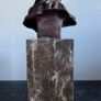 Art-Nouveau Bust Of A Woman - Bronze, Marble, Signed Image 6
