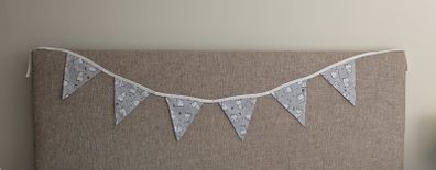 Bunting for baby's nursery or playroom.
