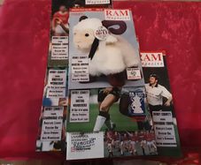 Derby County  football programmes 88-01