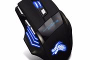 Pro 7 Button Gaming Mouse 5500 DPI Optical LED Gamer