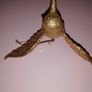 Pair of Gold Shimmering Hummingbirds Image 5