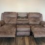 Couch 3 seater power recliner Image 2