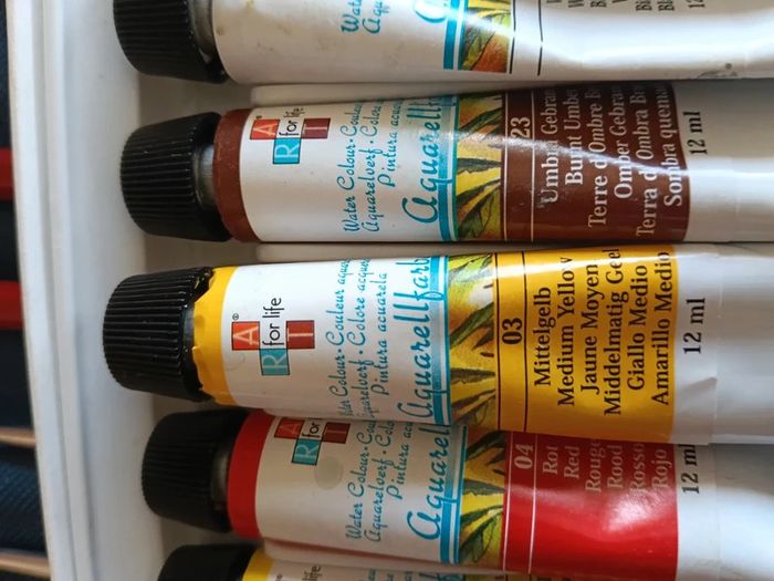 Travel Painting set with canvas case
