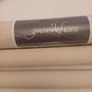 New Vinyl Grandefiore  Mushroom Coloured  Wallpaper with silver thread Image 3