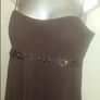 S.L. Fashion stunning brown midi dress size UK14 EU42 Postage included Image 4