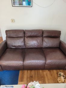 FREE...Leather settee