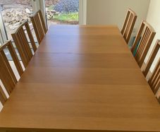 Extendable table and chairs