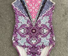 Sylvia P gymnastics leotard