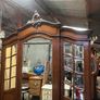 Very nice old large French wardrobe Image 2