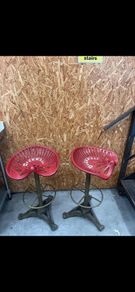 2 x tractor chair stools