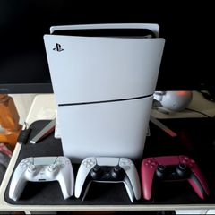 PS5 Slim Digital Edition 1TB + Any 2 DualSense Controllers | Pristine Condition