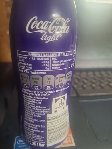 Very Rare Unwerth Alluminium Cola Bottle