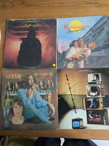 Vinyl records x4