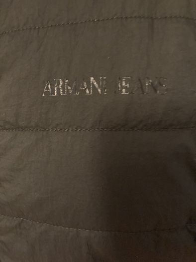 AJ Armani Dark Green Puffer Jacket - Size 14