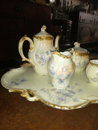 Set of Antique Limoges porcelain