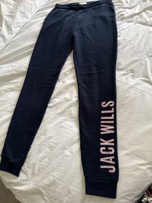 Jack Wills  tracksuit bottoms navy
