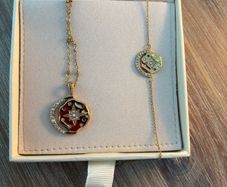 Mettle & Bloom Sun, Moon and Stars Necklace and Bracelet