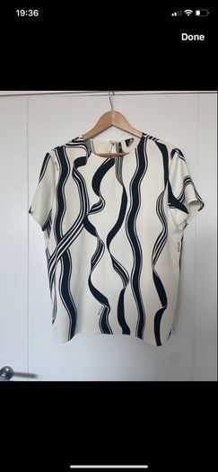 Art 365 ladies monochrome top