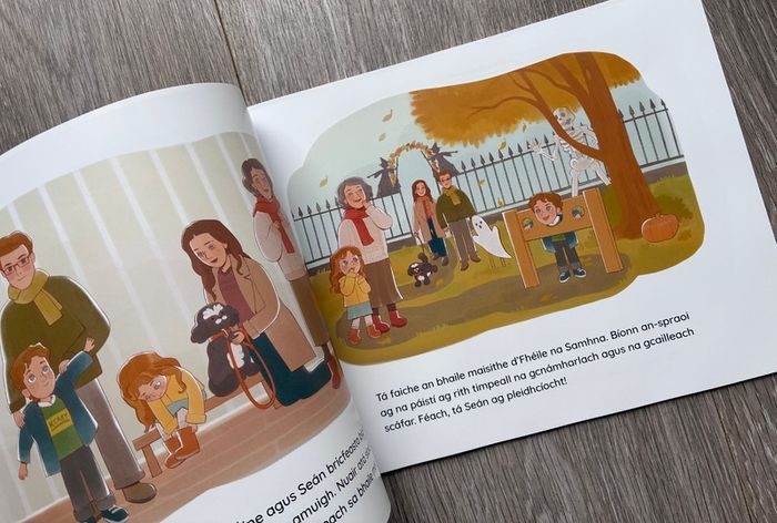 NEW Irish Halloween Book - Scairt na Samhna