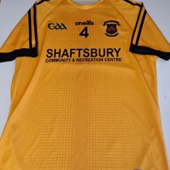 (Tight Fit) Saint Malachy's Belfast GAA (No.4) O'Neills Gaelic Football Jersey (Adult Large) FREE POST
