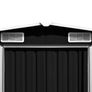 Garden Shed 257x580x181 cm Metal Anthracite Image 6