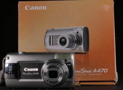 Canon Power Shot A470 point and shoot 7.1 MP digital camera