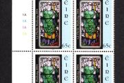 2004 Ireland St Patrick's Day Commemorative Stamp Plate Block 1A1A1A1A Mint Never Hinged (MNH)
