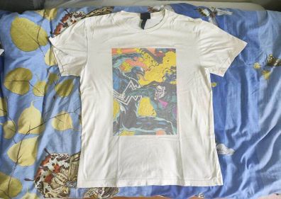 Spider Man and Morbius T-Shirt Spiderman Marvel Comics H&M M Size Signs Of Wear
