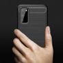 For Samsung Galaxy S20 Case Cover Carbon Fiber Design Shockproof Black Armor New - FHT04SMK3 Image 2