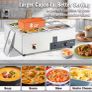 NEW 6 Pan Commercial Food Warmer Electric Steam Table 1200W Professional Countertop for Restaurant 220v Image 4