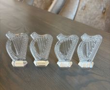 Waterford Crystal Four Province Harp Set