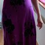 Oasis purple& black halter neck dress Image 6