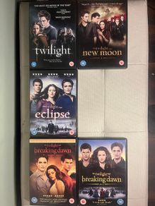 Twilight Saga Complete 5 Movie DVD Collection