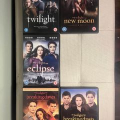 Twilight Saga Complete 5 Movie DVD Collection