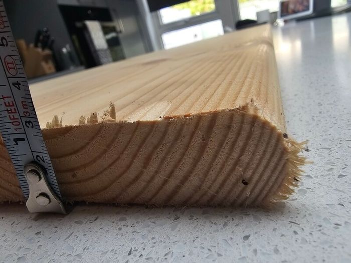 bullnose board timber offcut