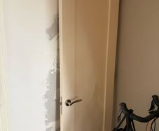 White wooden door 200x80
