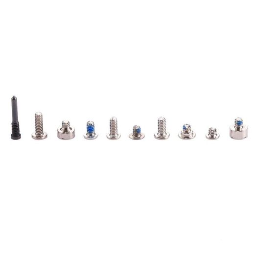 For iPhone X Full Complete Screw Set Repair Fix With 2 Black Bottom Screws New - FHT34IPFC