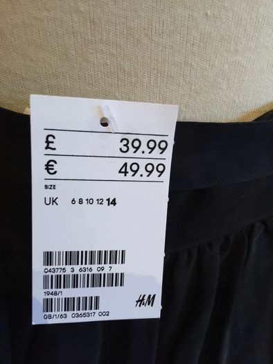 Black Skirt, Brand new with tags attached. 60% Off