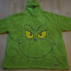 Grinch Hoodie Blanket