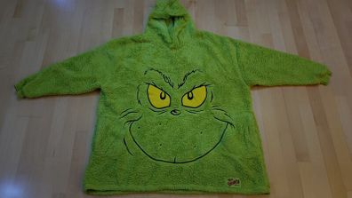 Grinch Hoodie Blanket